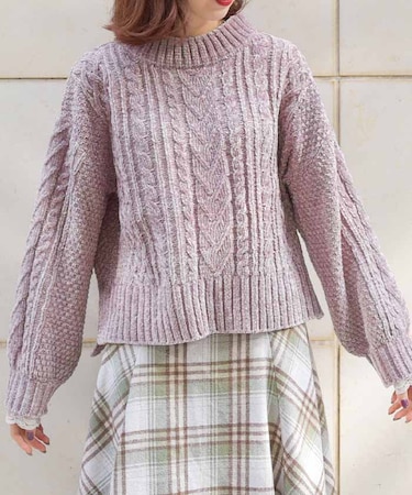 ベロアモールニットＰＯ