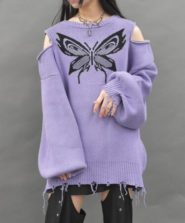 バタフライダメージニットＰＯ