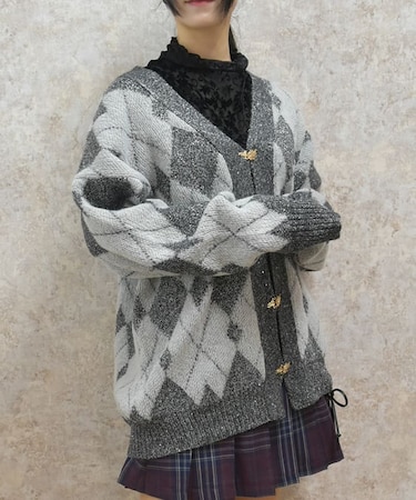 ラメジャカードニットＣＤ