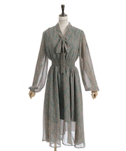 ボウタイデザイン総柄ＯＰ