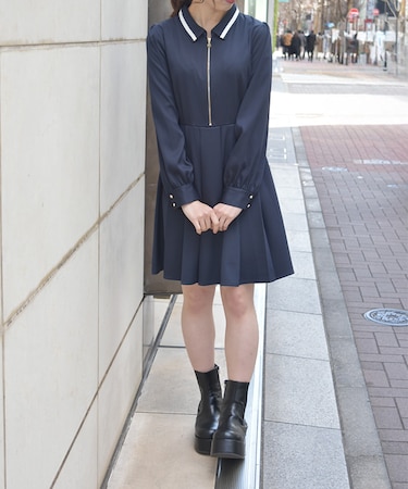 ジップ×プリーツＯＰ