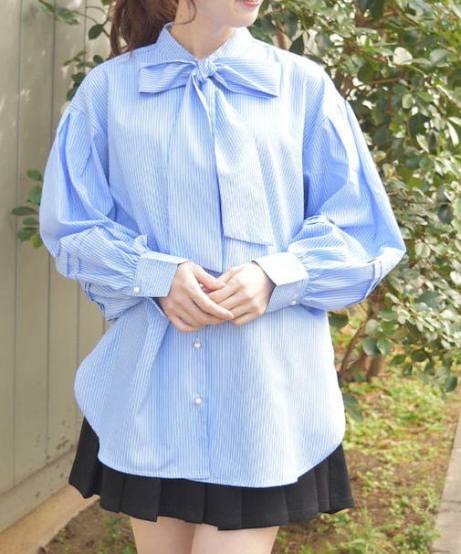 ボリューム袖ボウタイＢＬ