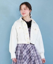 レース×フリルデニムＪＫＴ