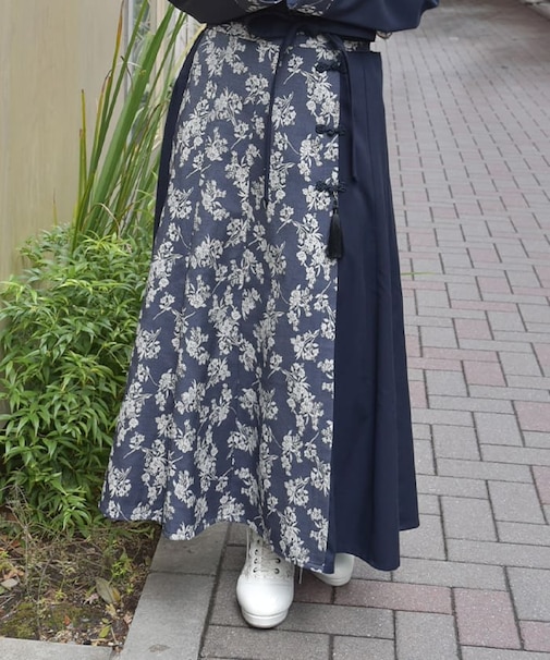 ジャカード×チャイナスカート