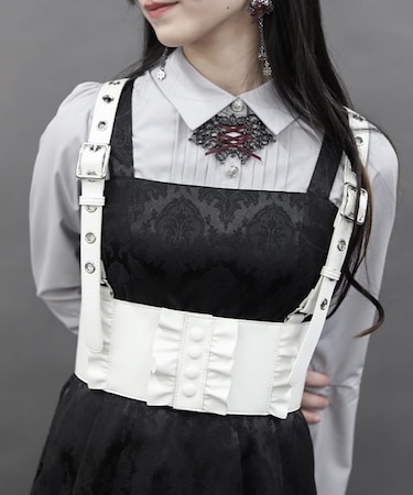 レースアップハーネスベルト