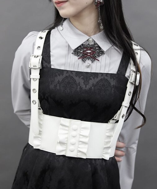 レースアップハーネスベルト