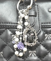 リボンキャットバッグチャーム