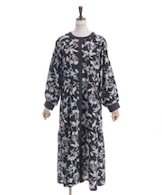 花柄ティアード前開きＯＰ