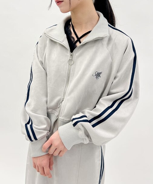 カットスエードトラックＪＫ