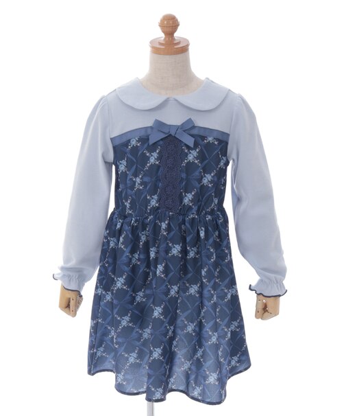 リボン×バラ柄切替ＯＰ