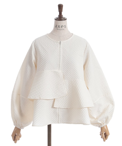 ＪＱアシメジップブルゾン