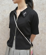 スライド丸紐スマホストラップ