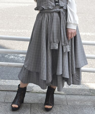 シャツ巻き風イレヘムＳＫ