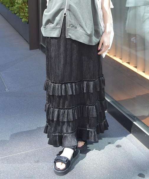 カットプリーツフリルＳＫ