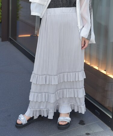 カットプリーツフリルＳＫ