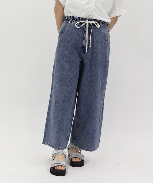 イージーデニムパンツ