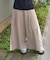 サイド柄切替ワイドパンツ