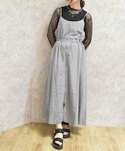 ジップキャミワンピース