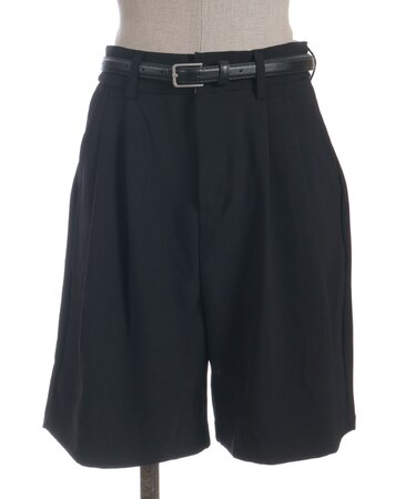 ベルト付ショートパンツ