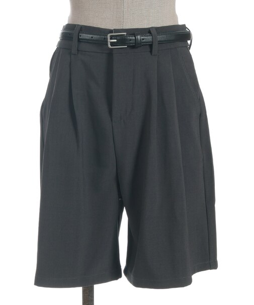 ベルト付ショートパンツ