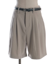 ベルト付ショートパンツ