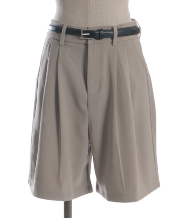ベルト付ショートパンツ
