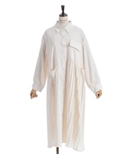 ポケット付プリーツシャツＯＰ