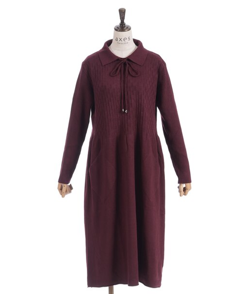 襟付きリボンニットＯＰ