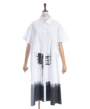 アシメレースワンピース