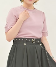 接触冷感袖レースメローＰＯ