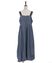 フロントジップジャンパースカート