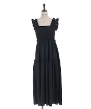 シャーリングキャミワンピース