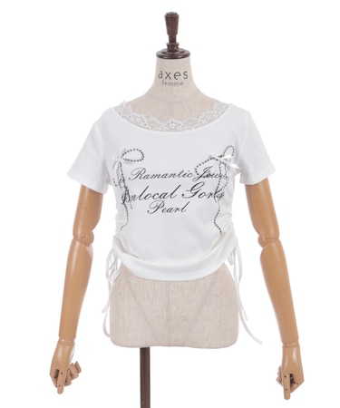 リボン付Ｔシャツ