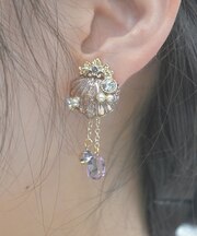 ミスティカルシェルイヤリング