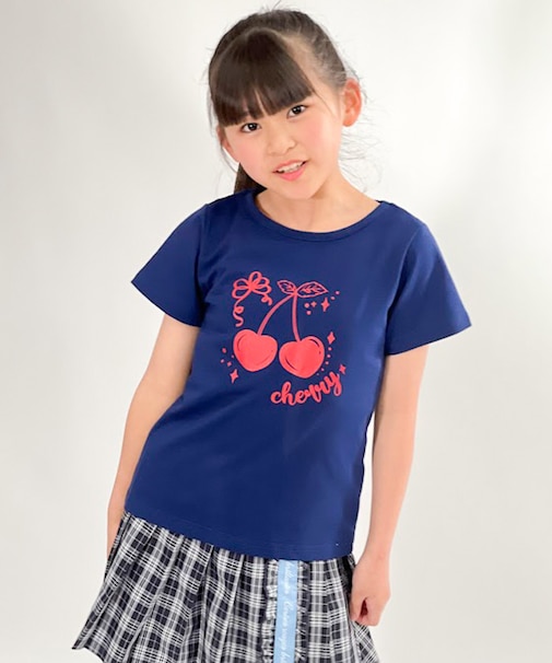 ハートチェリーTシャツ