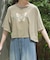 ビジューロゴショートＴシャツ