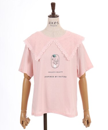 ビック襟Tシャツ