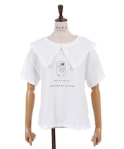 ビック襟Tシャツ