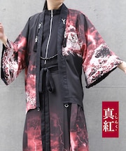 ガシャドクロ柄羽織