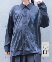 蓮×霞シアーレイヤードシャツ
