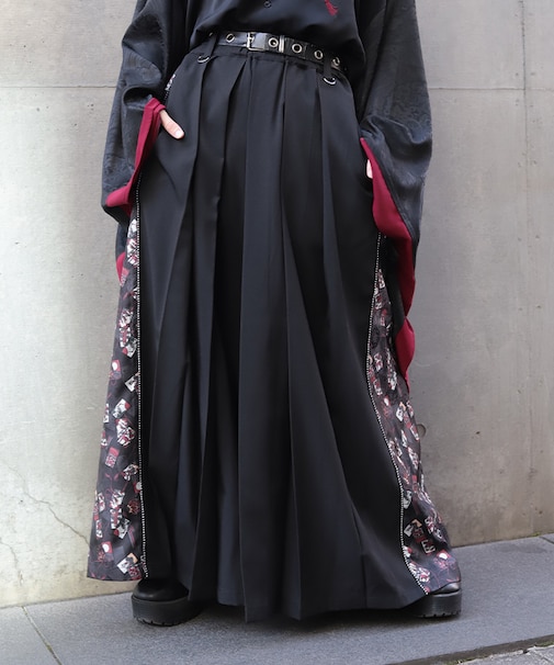花札切替袴パンツ