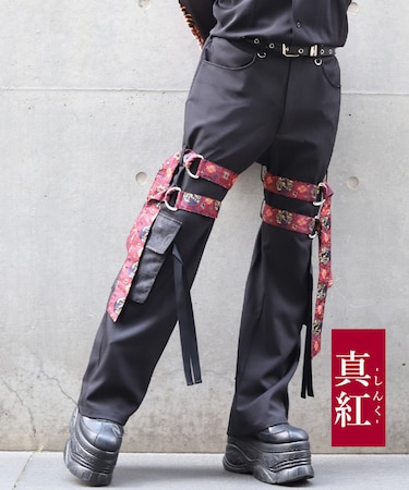 和柄JQベルト付カーゴパンツ