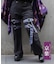 和柄ＪＱベルト付カーゴパンツ