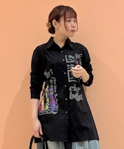プリントチュニック丈ＢＬ