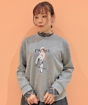 メッセージ刺繍長袖ＰＯ