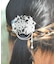 雪薔薇モチーフヘアクリップ