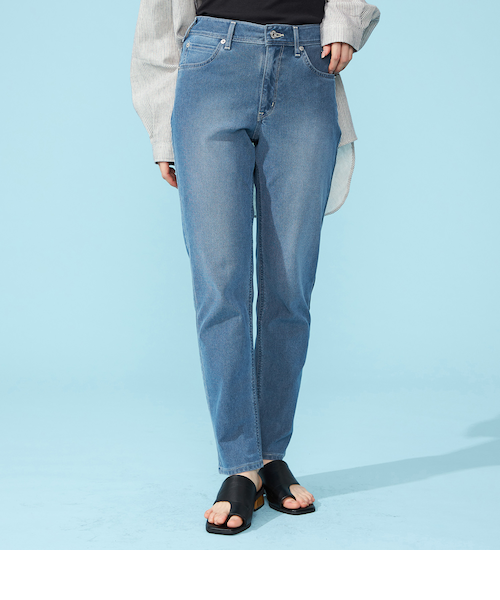 涼】COOL テーパードデニムパンツ｜エドウインのアウトレット