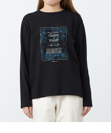 プリントロングTシャツ