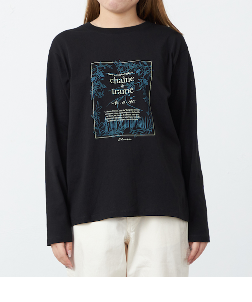 プリントロングTシャツ