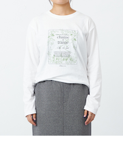 プリントロングTシャツ